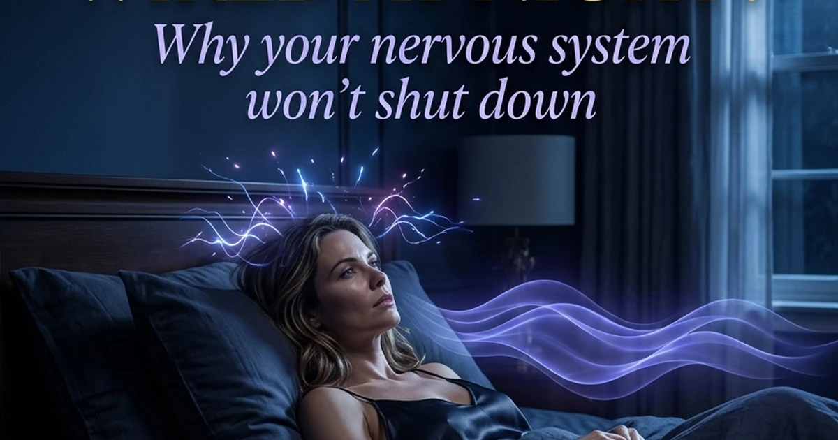 Switching off an overstimulated nervous system before bed